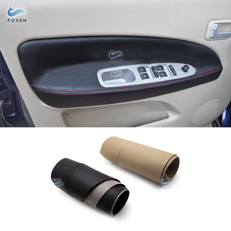

For Chery Tiggo 2005 2006 2007 2008 2009 2010 Car Door Handle Armrest Panel Microfiber Leather Cover