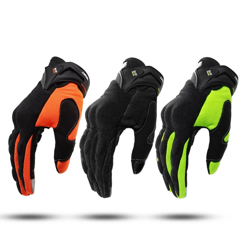 

Off-road motorcycle anti-fall, non-slip, breathable, cycling, racing motorcycle, full finger gloves, male summer rider equipment