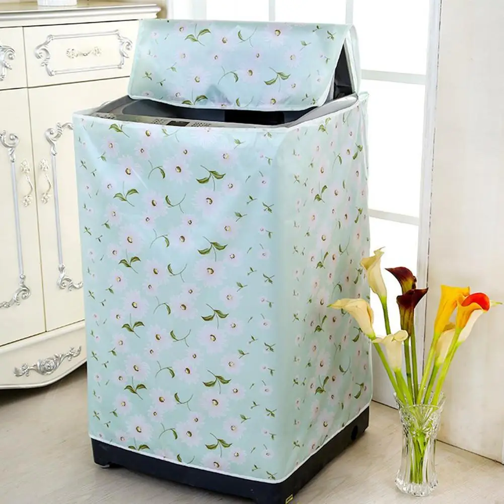 Пылезащитный чехол для стиральной машины водонепроницаемый в ванной комнате