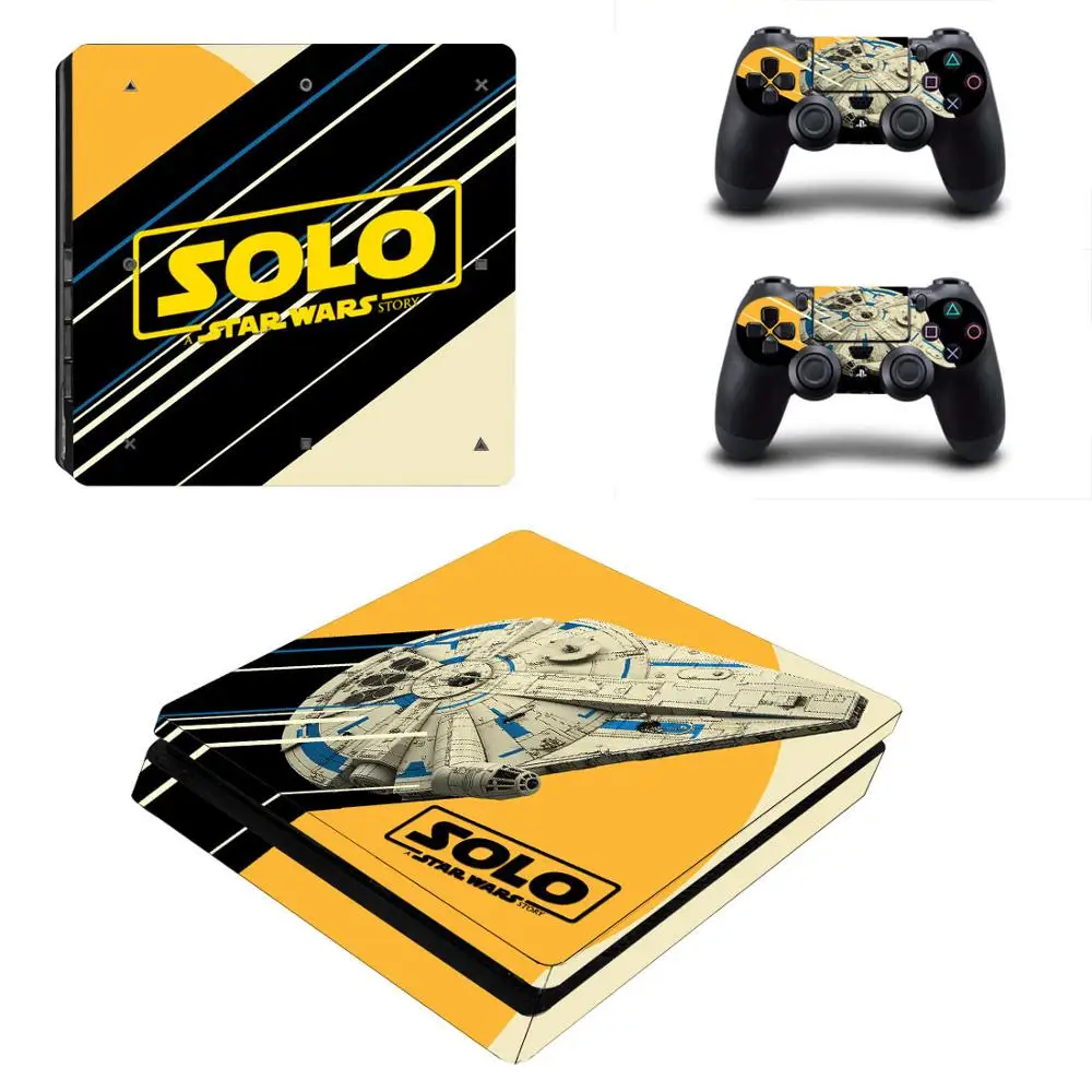 PS4 Slim sticker s Star Wars PS 4 Play station виниловые наклейки для playstation консоли и
