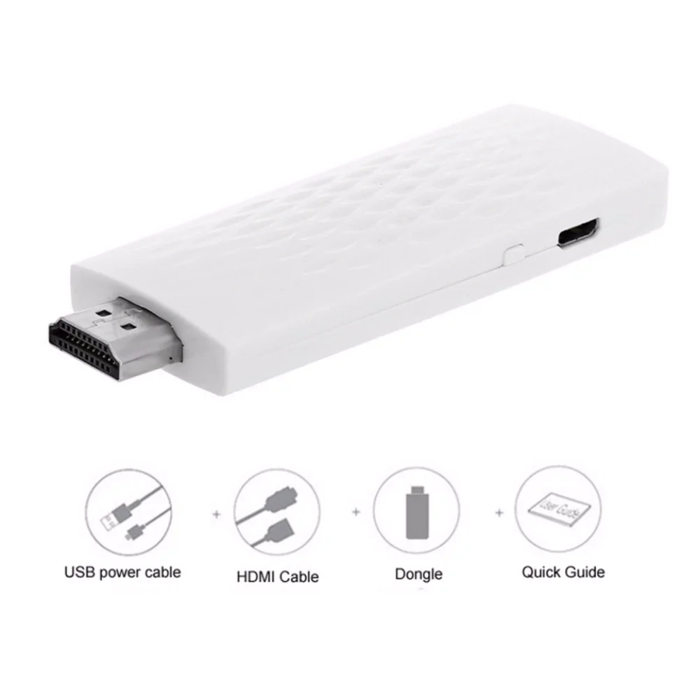 Беспроводной Wi Fi адаптер Airplay зеркальный дисплей 1080P HD HDMI TV видео аудио для