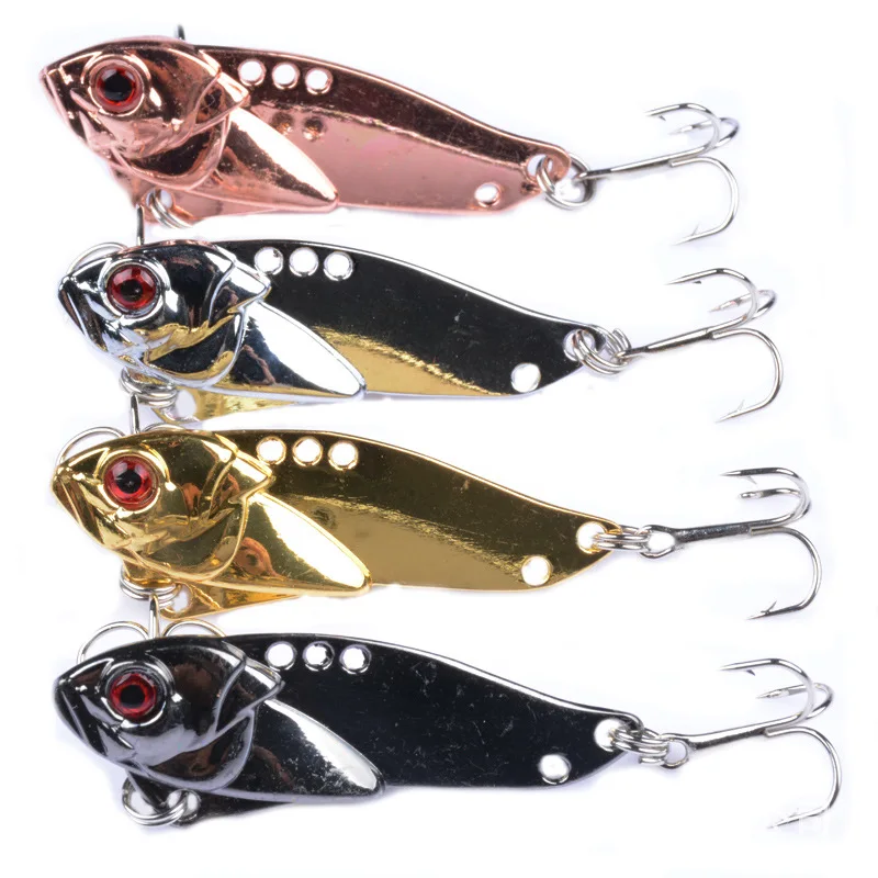 

5 шт., металлические вибрирующие приманки, 5 см, 11 г