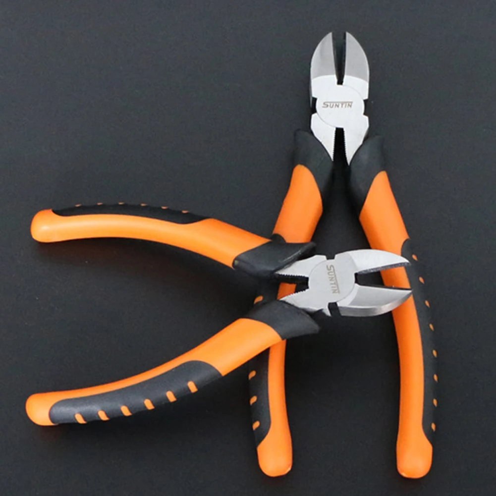 

6inch Side Cutter Electric Cable Precision Diagonal Nippers Repair Wire Cutting Pliers Hand Tools Flush Multifunction Snips