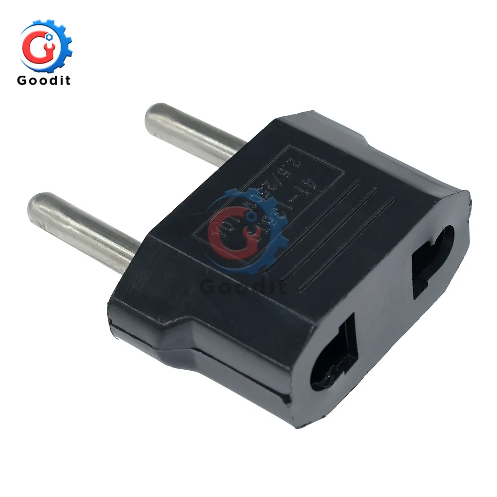 2 шт. универсальная штепсельная вилка США в ЕС евро Европу дорожный настенный