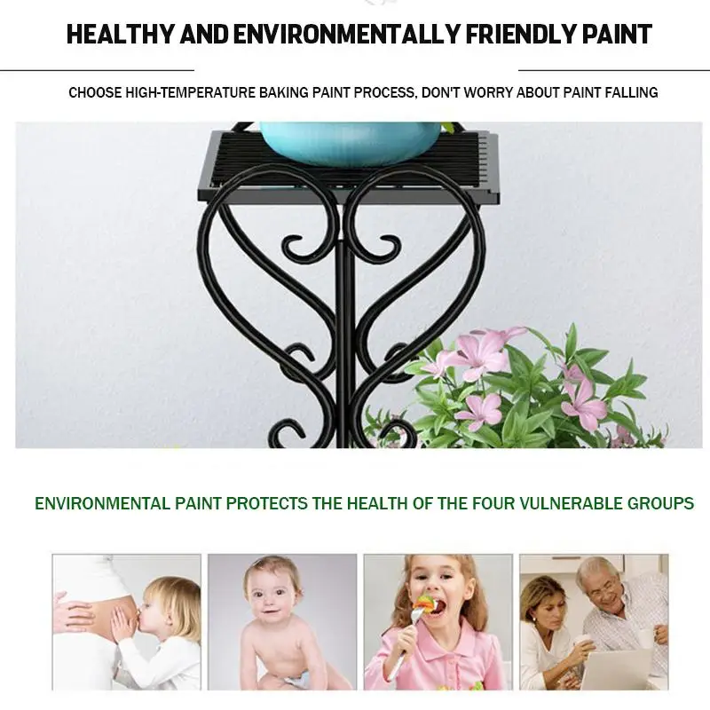 

Plant Stand Flower Pot Rack Garden Shelf Indoor Outdoor Multi Tier Pot Stand For Patio Lawn Balcony Plant Display