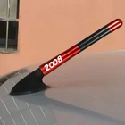 1 шт. универсальная 12 см Автомобильная радиоантенна из углеродного волокна для Peugeot 2008 аксессуары автостайлинг