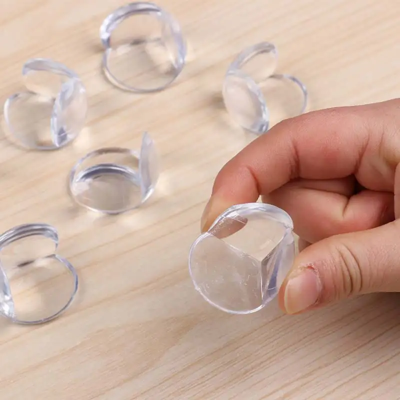 

10pcs Baby Safety Table Corner Cover Transparent Anti-Collision Angle Protector Protection Cover Edge Corner Guard Kids Security