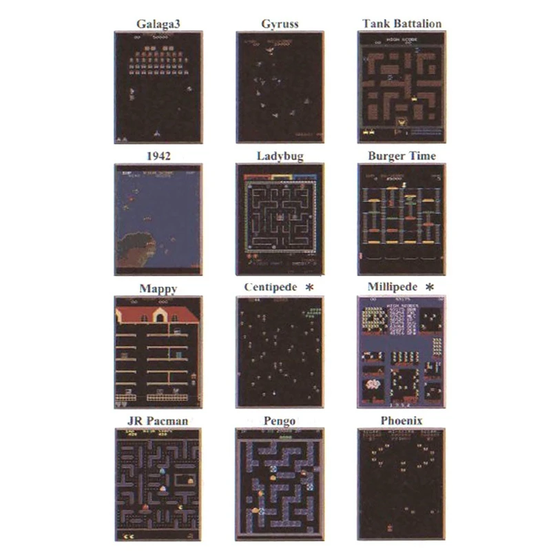 DIY аркадная Ретро Классическая видеоигра 60 в 1 PCB JAMMA настольная игра для аркадной