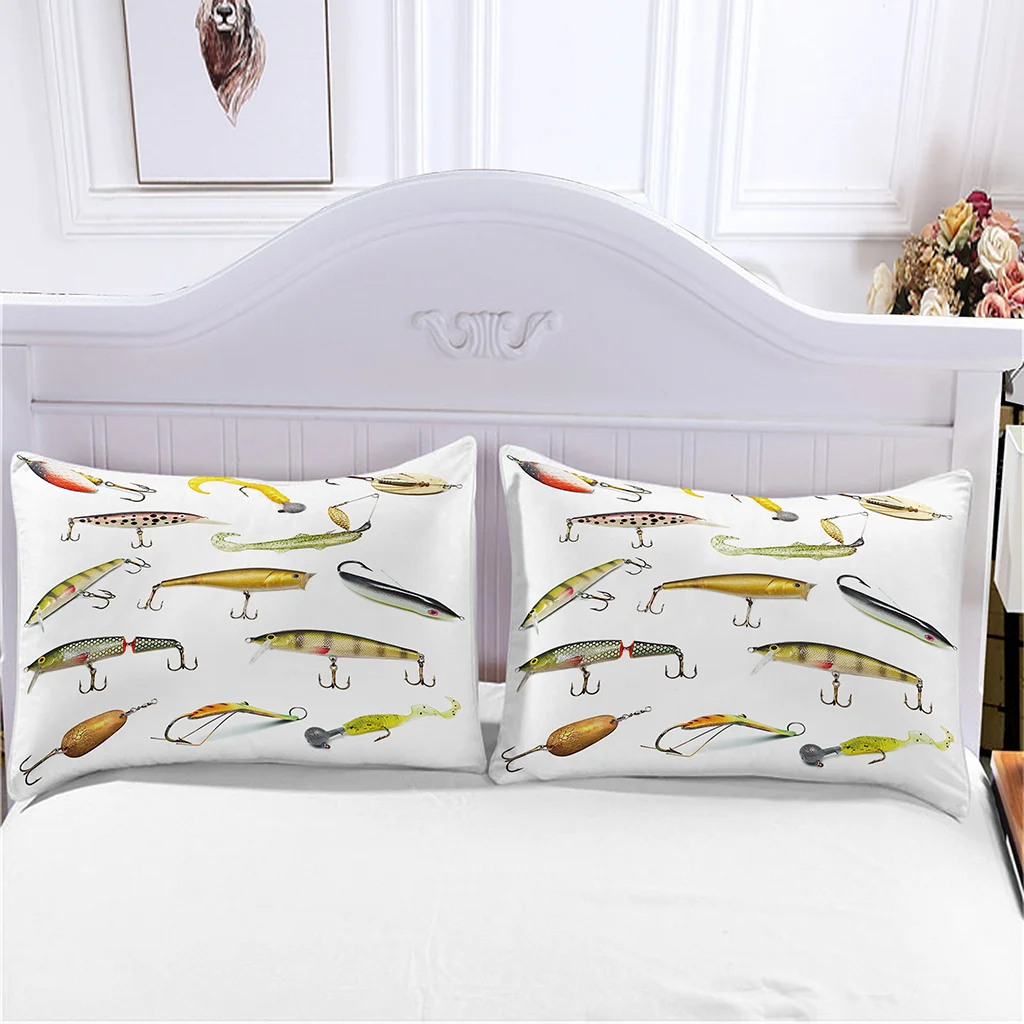 Набор пододеяльников для рыбалки комплект принадлежностей рыболовного крючка