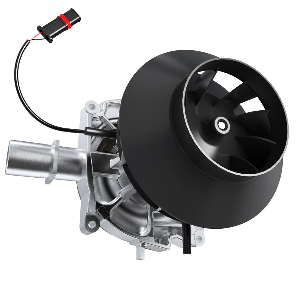 Оптовая продажа 20 шт. 12 В/24 В 4 кВт вентилятор двигатель в сборе воздушный для