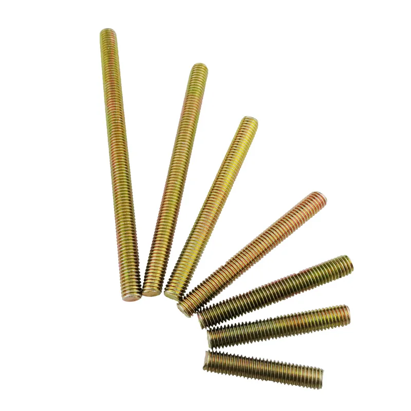 Мебельные винты для дерева метрические M8 полностью зубчатые углеродистая сталь