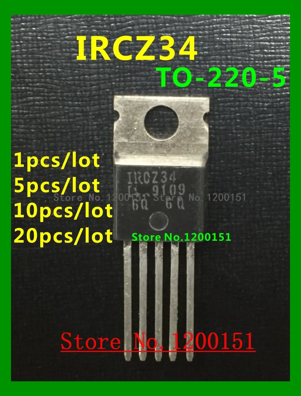 

IRCZ34 TO-220-5