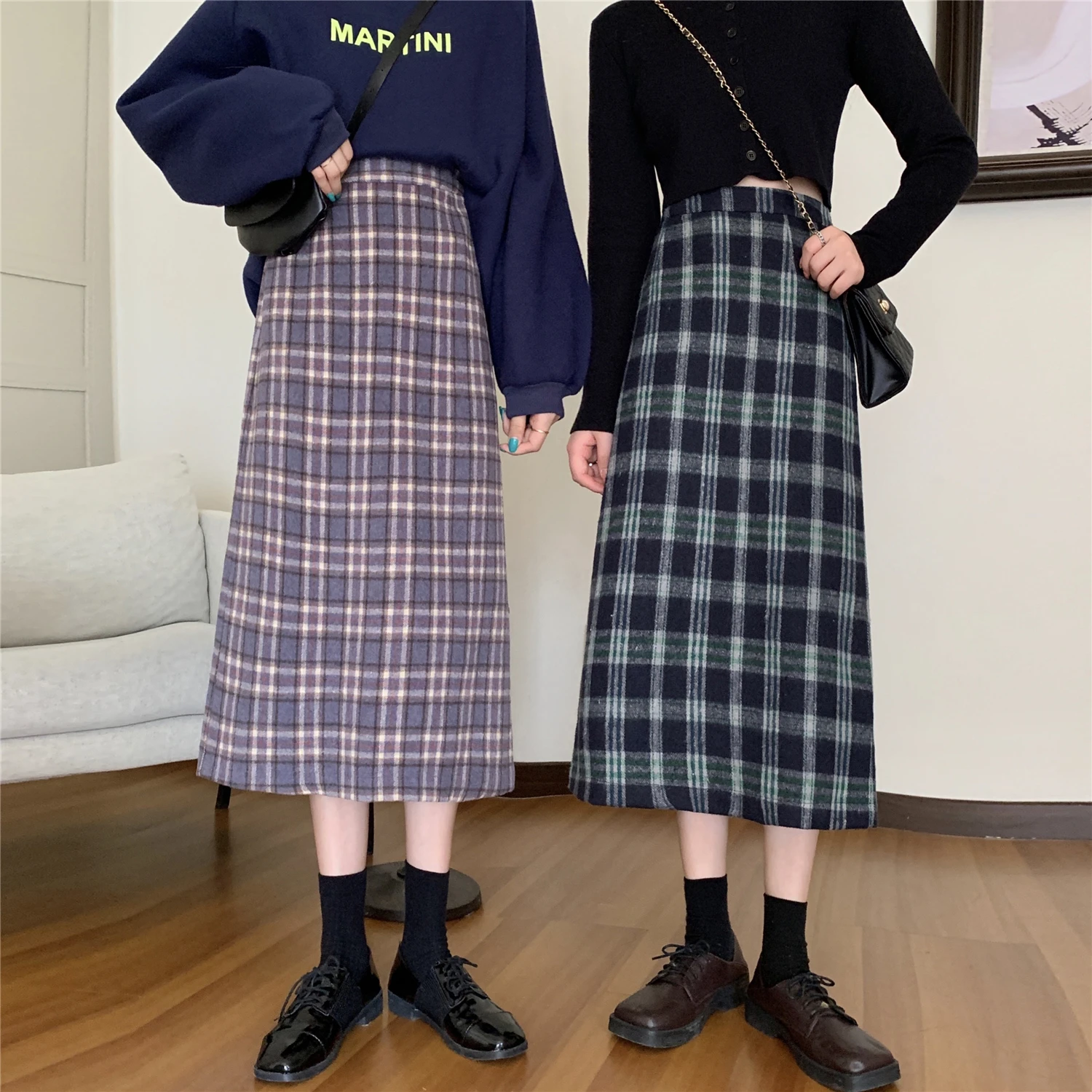 

~ 8221 # тканевый чехол, длинные юбки с зернистой поверхностью, восстанавливающие древние войны, юбка с надписью, тонкая облегающая юбка с высо...