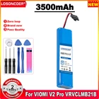 Аккумулятор вакуумный 3500 мА  ч для VIOMI V2 Pro,VRVCLMB21B