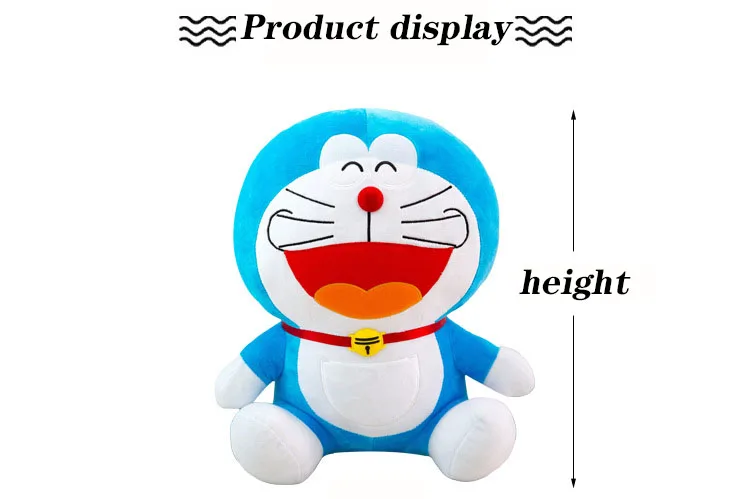 Горячая аниме 25 см Stand By Me Doraemon плюшевые игрушки CuteCat Кукла Мягкие животные Подушка Детские игрушки для детей Подарки фигурка Doraemon