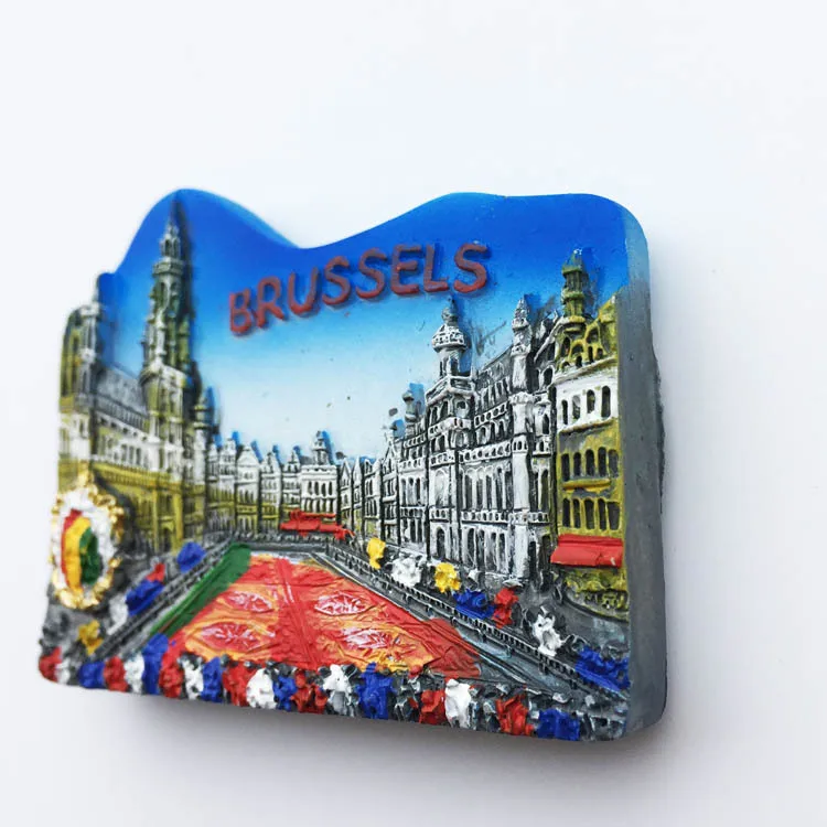 Магнит на холодильник для путешествий сувениры фестиваля ковров Ковров цветов в