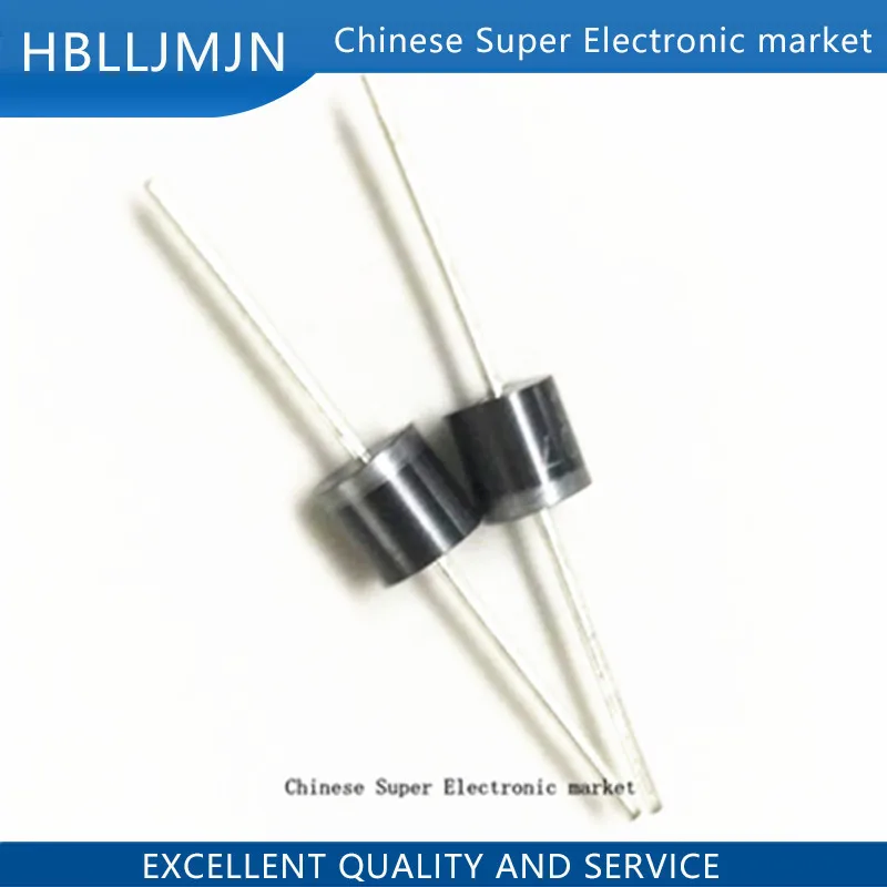 20шт электрические осевой выпрямительный диод 10A10 R-6 DIP 10A 1000 В 10a10 | Электронные
