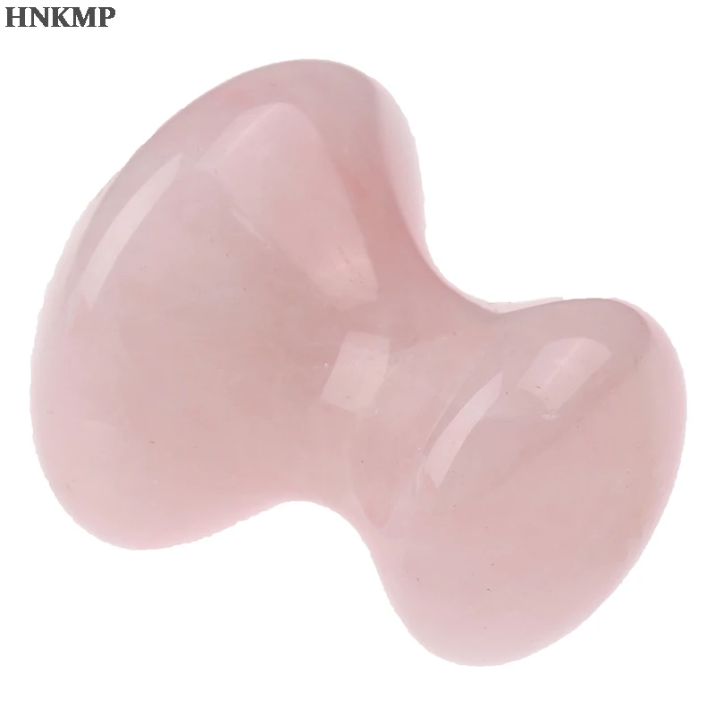1 шт. натуральный розовый кварц гриб для лица спина ног Акупунктура Массаж