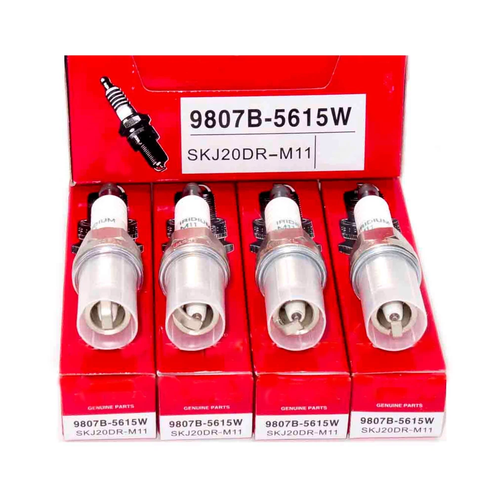 

9807B-5615W Spark plug for HONDA ACURA DODGE RAM LASER IRIDIUM SKJ20DR-M11 4pcs
