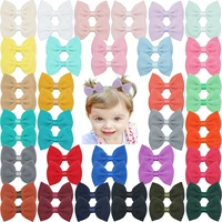 60 pieces 2 75 baby girls cotton ribbon hair bows alligator clips hair barrettes accessories for toddlers girls kids