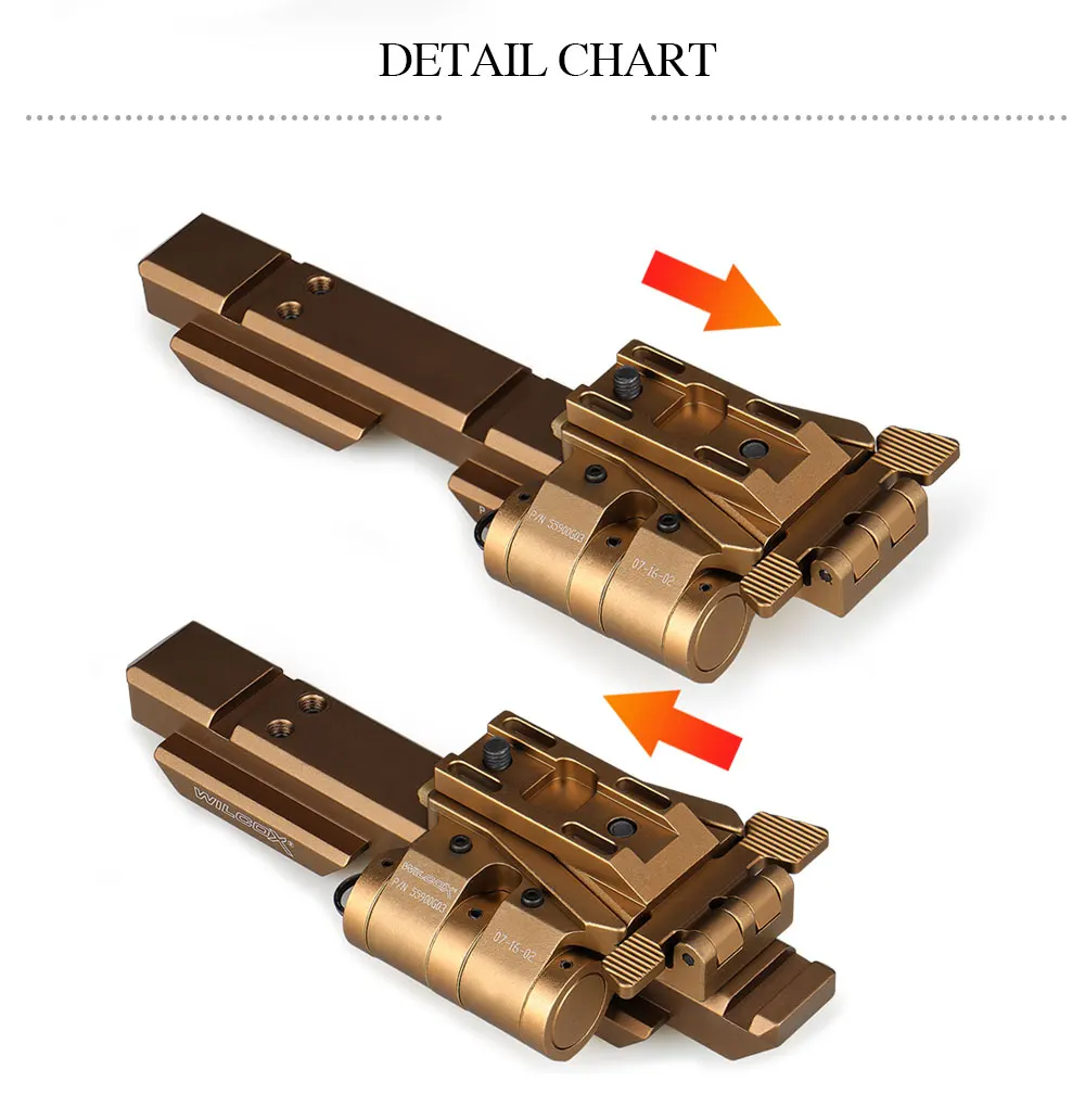 

Тактический G33 крепеж, увеличительное стекло с откидной крышкой, быстрое отсоединение w/ 5/8 "увеличитель для G23 3X, увеличительные лупы подходя...