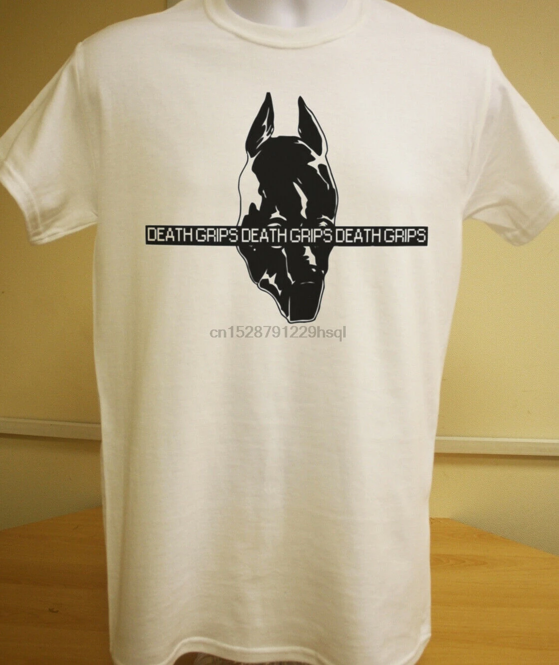 Футболка с логотипом маска смерти гринса хипстерская футболка в стиле панк без