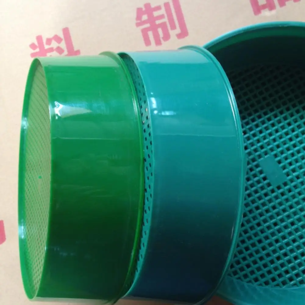 

Plastic Garden Sieve Riddle Green For Compost Soil Sieve and Twig Filtration Soil Large Garden from Stone Soil Tool Mesh St K3M2