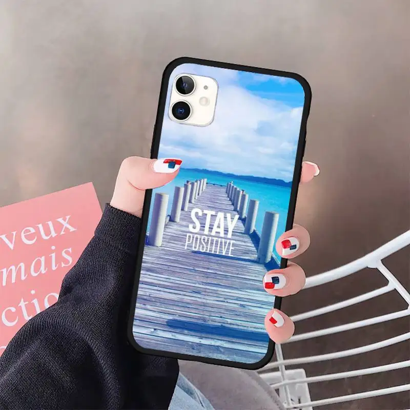 

Travel mountain sea beach quotes Phone Case for iPhone 11 12 pro XS MAX 8 7 6 6S Plus X 5S SE 2020 XR