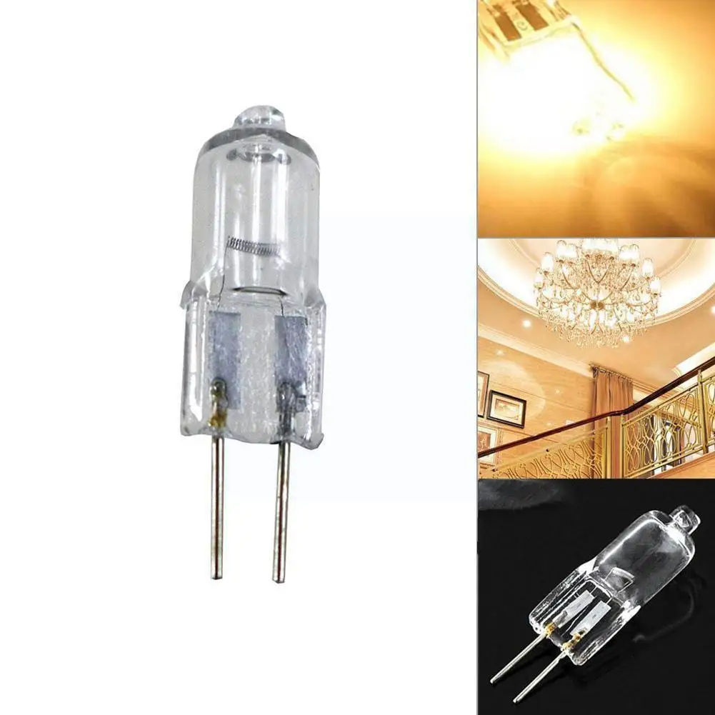

1pcs/10pcs Transparent Halogen Lamp Beads G4 12V 20W 12V 2900k White 20W Light LED G4 Microscope G4 Halogen Warm W4D3