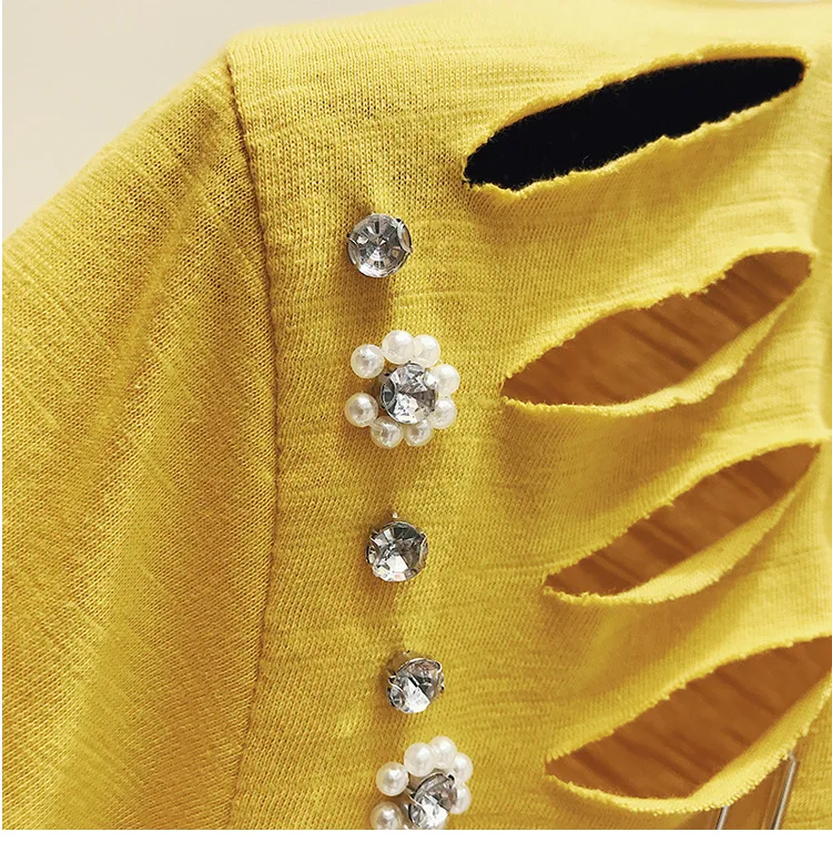 Футболка женская хлопковая с коротким рукавом свободная Облегающая рубашка