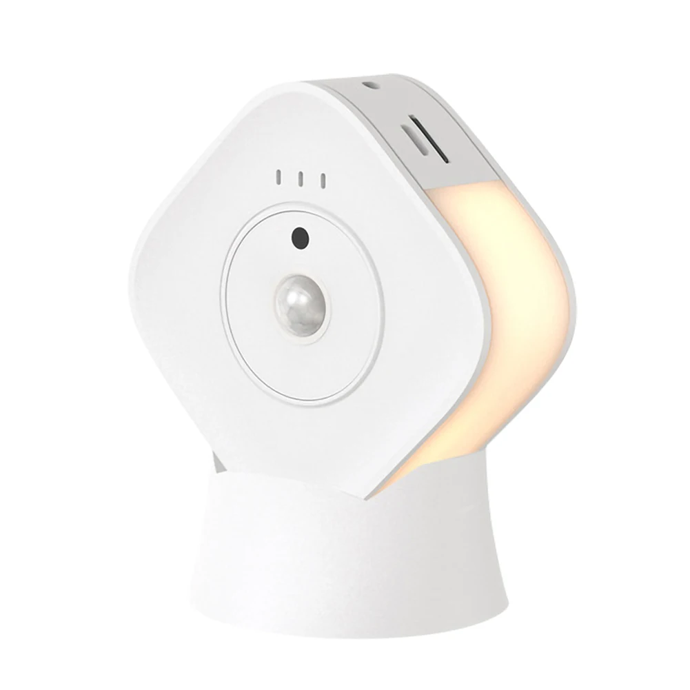 

LED Night Light Mini Camera HD 1080P Night Vision DV DVR 110° Smart Home Security Video Recorder Action Camera 1300mAh In