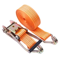 6m x 50mm powerful cargo strap tie truck goods fixed tensioning belts automobile luggage rack binding tightener band 2 5 tons