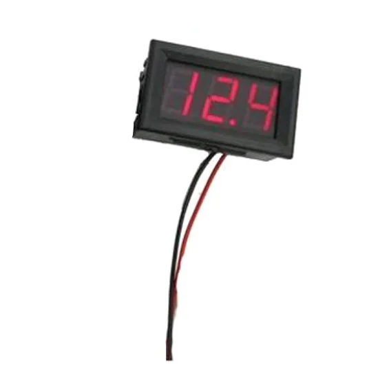 

2-wire Mini DC 4.5-30V Voltmeter-Panel 3 Digital Display Voltage Meter Hot-sale