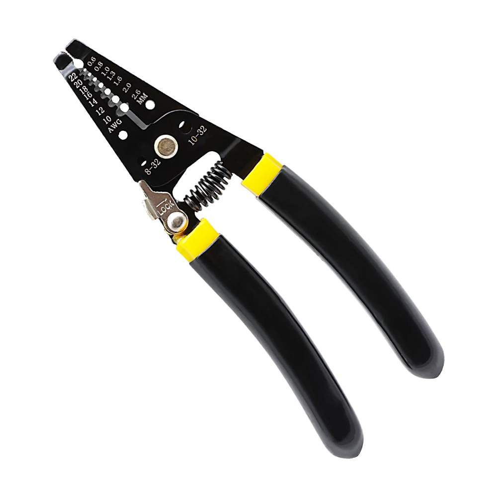 

7.5 inch high quality steel multi-function bending handle wire stripping pliers and wire pressing pliers