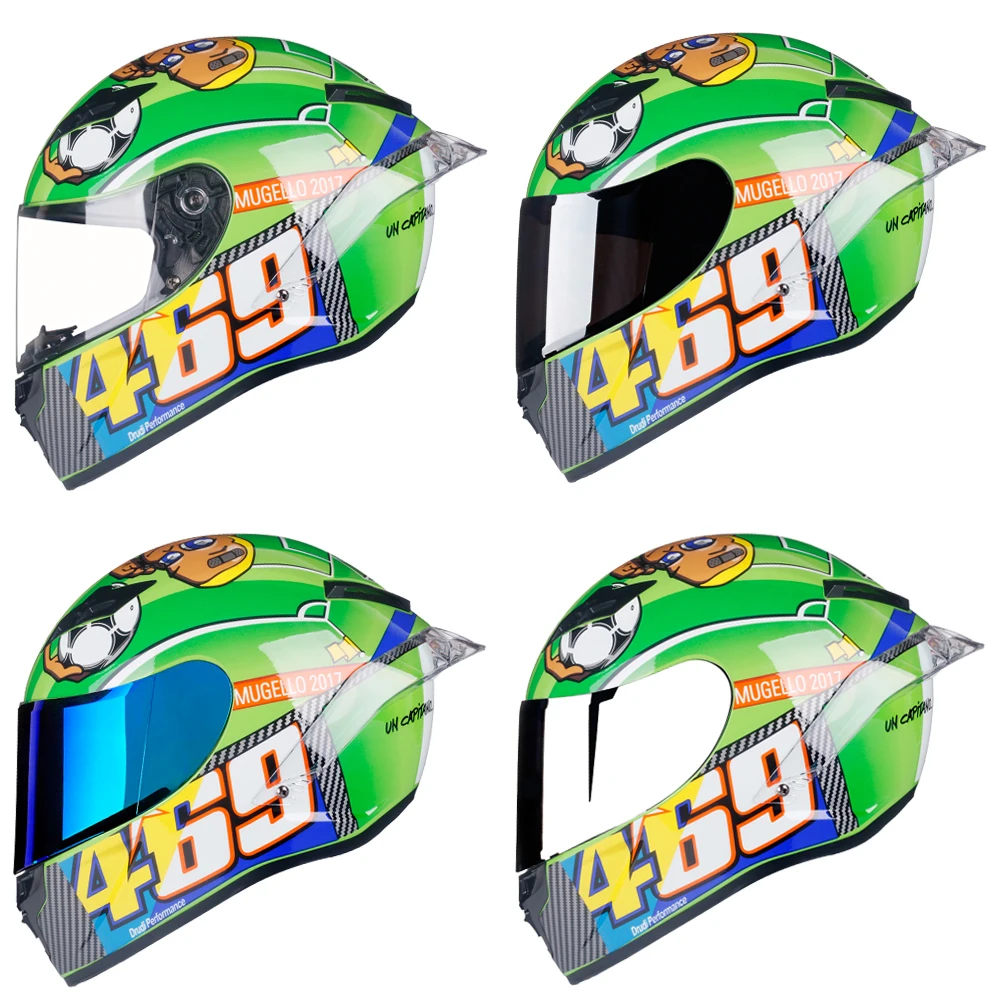 Мотоциклетный шлем с полным покрытием мотоциклетный для гонок мотокросса