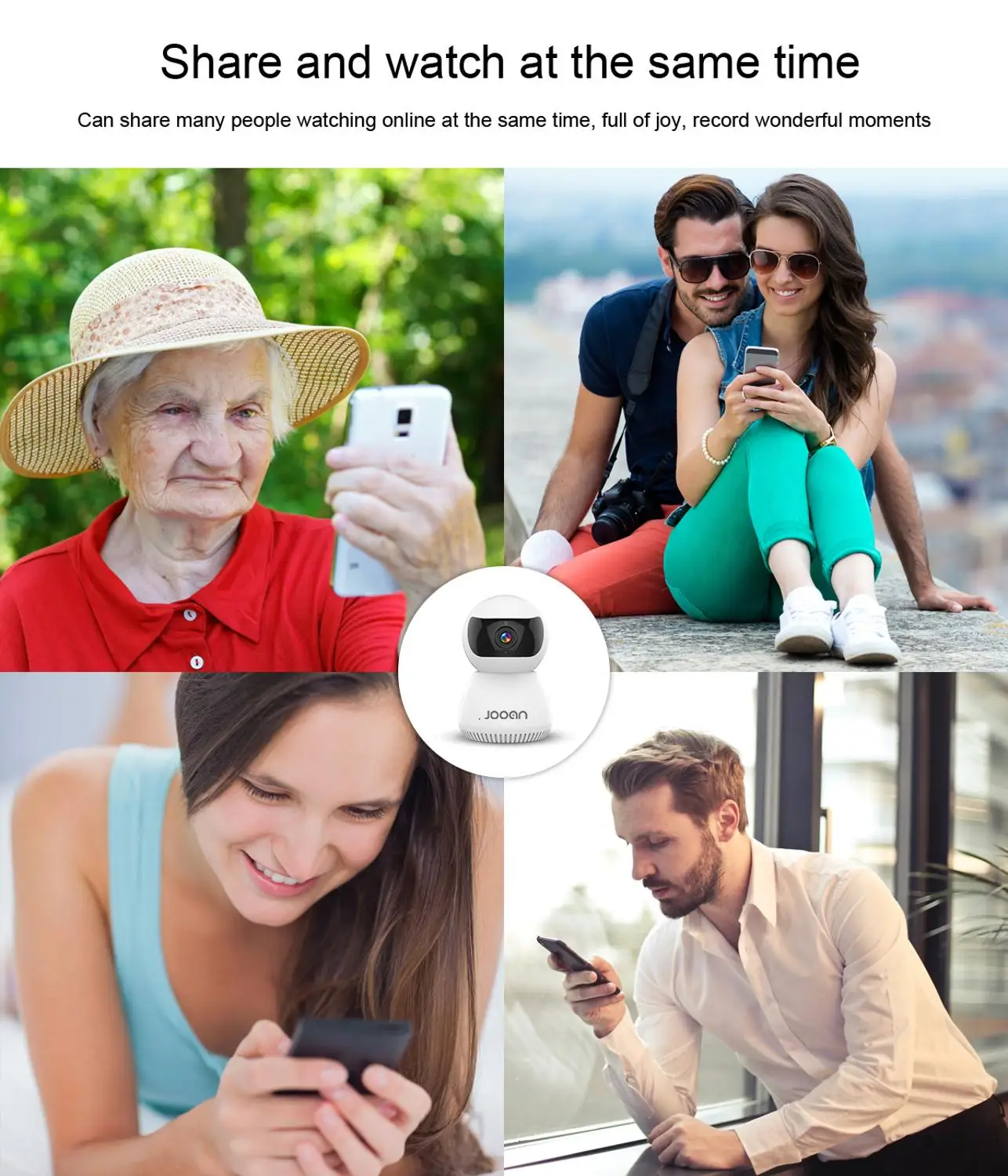 

HD 1080P Wireless IP Camera Smart Automatic Tracking With Full Duplex Two Way Intercom Home Security Surveillance Baby Monitor