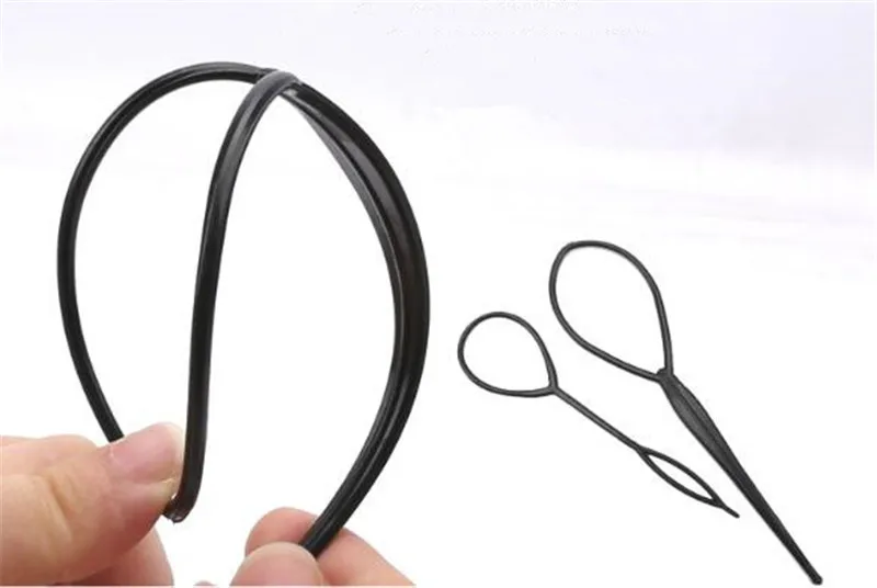 Модная женская прическа для девочек 4 шт./компл. быстрая легкая Волшебная булочка