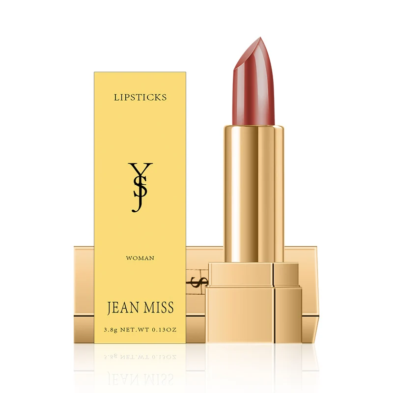 Deep Red Series Sexy Lipstick Long Lasting Pigments Lip Makeup Moisturizing Non-stick Maquiagem N |