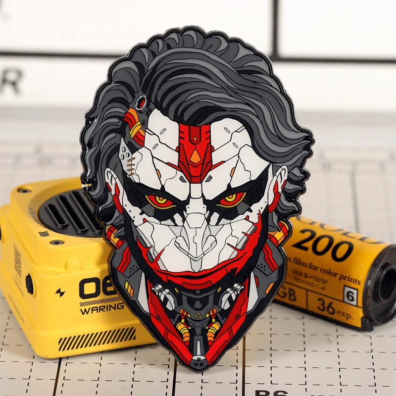 Artist Co-фирменный механический фредер DC JOKER Dark Knight Heath Ledger бейдж экшн-фигурка модели