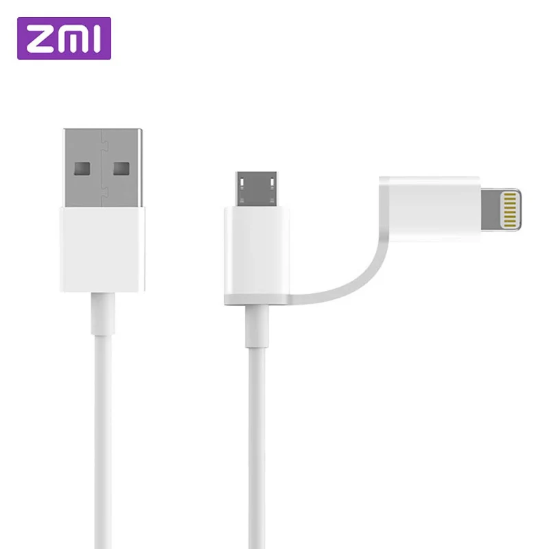Оригинальный кабель ZMI 2 в 1 Micro USB Type-C для быстрой зарядки и синхронизации данных
