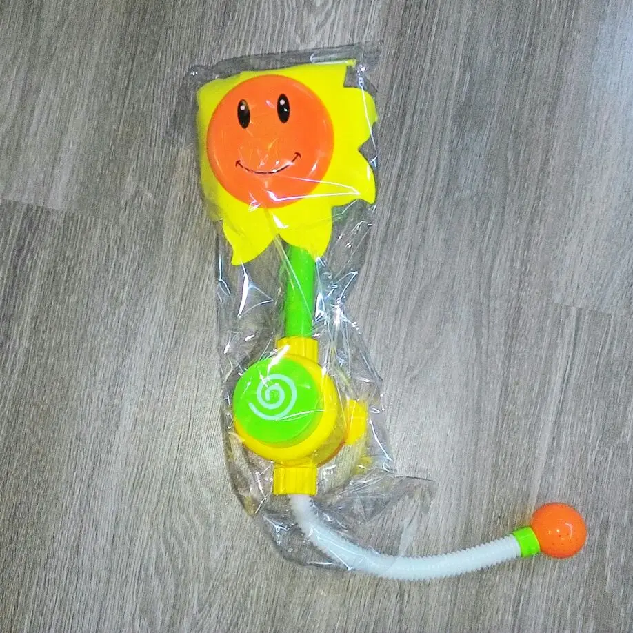 Ванна вода игрушка смеситель для душа Подсолнух Детские сопло ванны играть