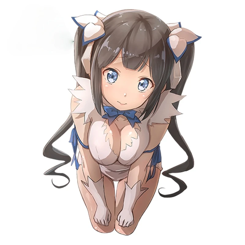 

Japanese Anime DanMachi - Hestia Car Stickers and Decal Car-Styling Bumper Trunk Laptop Waterproof Accessories PVC13x9cm