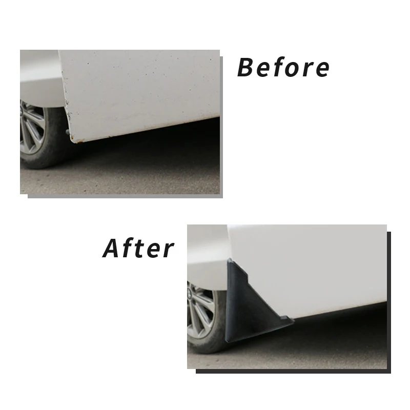 1 пара силиконовые накладки на углы дверей автомобиля защита от царапин