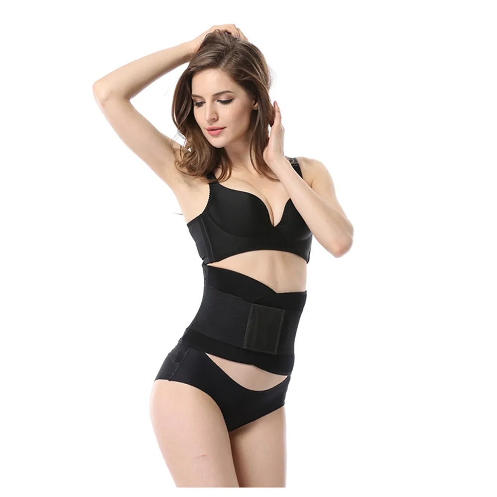 Новый регулируемый пояс для талии тренировок живота спортивный фитнеса мощный