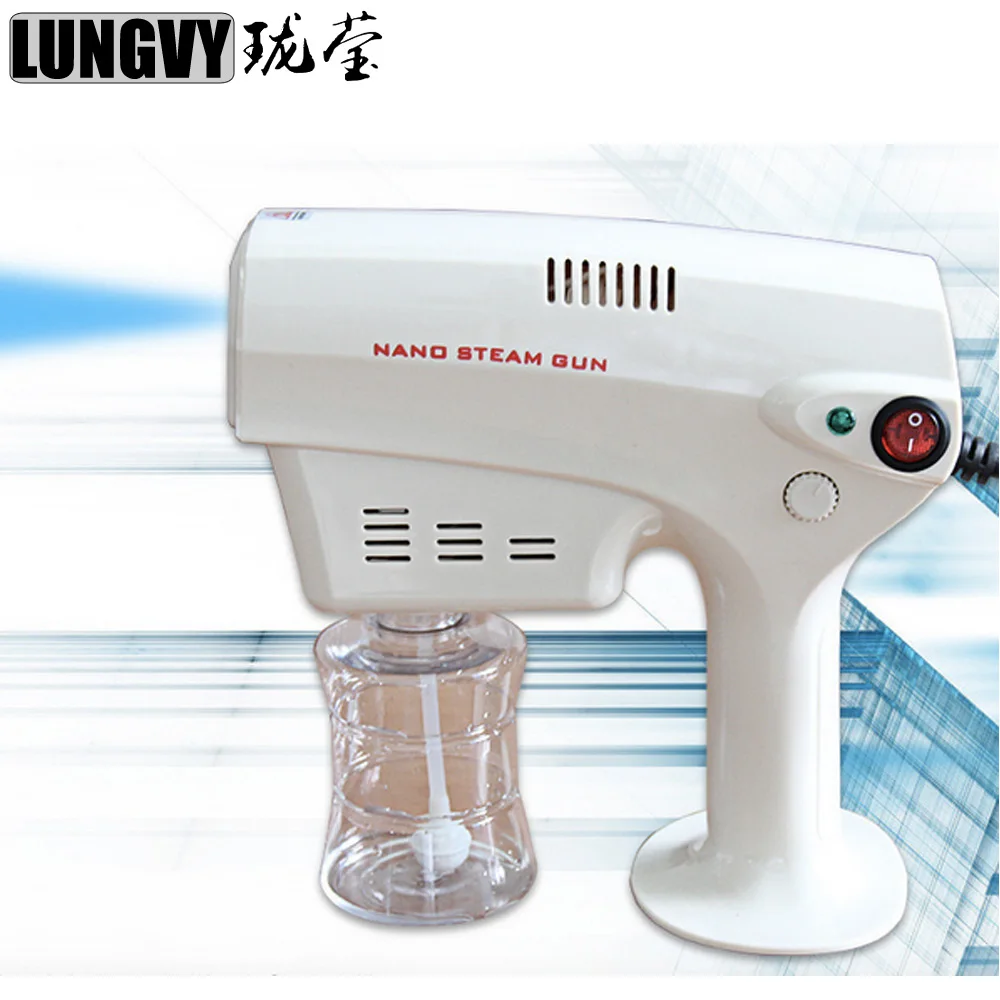 1200 Вт ручная дезинфекционная машина для распыления синего света паровой