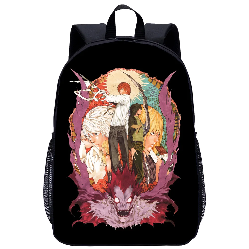 Аниме Death Note детские школьные сумки мультфильм Charizard основной рюкзак для девочек