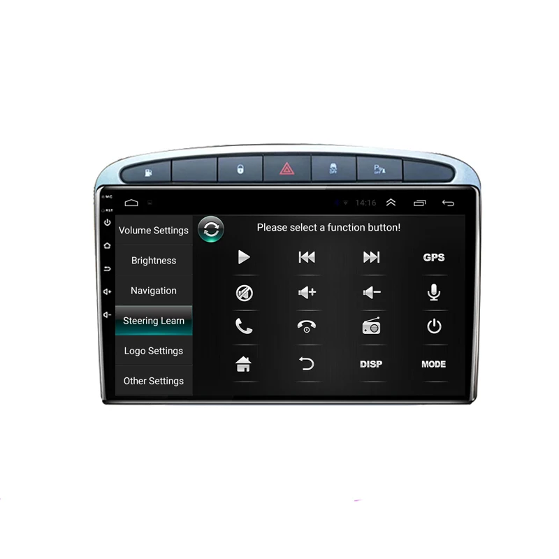 10 1 &quot2.5D IPS экран Android автомобильный DVD GPS для PEUGEOT 308 2007-2013408 2011 2012 2013 2014 радио аудио