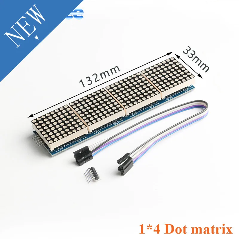 MAX7219 8*8 матричный светодиодный дисплей модуль 8/4/2 в одном цифровой светодиодной