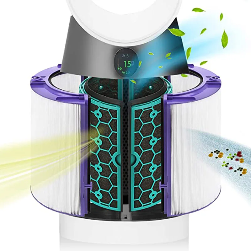 Для Dyson TP04 TP05 HP04 HP05 DP04 сменный очиститель воздуха Очистка Дома Hepa фильтр Набор для