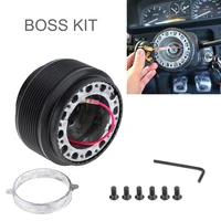 100mmx70mm universal durable car quick release steering wheel boss kit racing hub adapter with 6 bolts fit for toyota cars